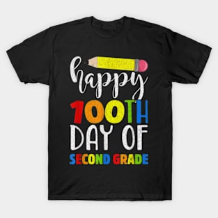 Happy th Day of Second Grade for Teacher or Chid T-Shirt